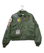 AVIREXアヴィレックス）の古着「US CWU-45/P フライトジャケット」｜カーキ