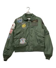 AVIREX（アヴィレックス）の古着「US CWU-45/P フライトジャケット」｜カーキ