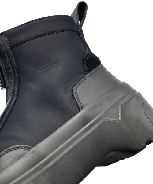HUNTER（ハンター）HUNTER (ハンター) エクスプローラー アンクル ジップ フラットフォームブーツ ブラック サイズ:SIZE38の古着・服飾アイテム