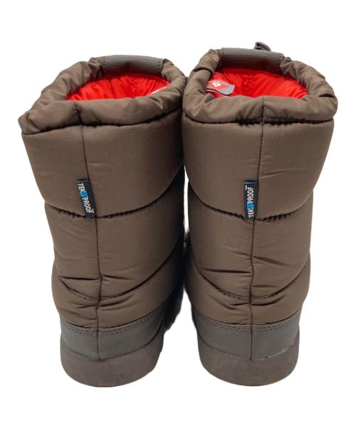 THE NORTH FACE（ザ ノース フェイス）THE NORTH FACE (ザ ノース フェイス) W Nuptse Bootie WP III/ウィメンズ ヌプシ ブーティ ウォータープルーフ スリー ブラウン サイズ:25の古着・服飾アイテム