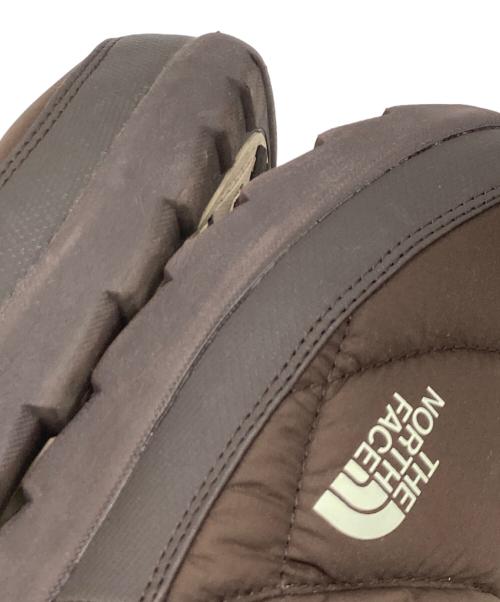THE NORTH FACE（ザ ノース フェイス）THE NORTH FACE (ザ ノース フェイス) W Nuptse Bootie WP III/ウィメンズ ヌプシ ブーティ ウォータープルーフ スリー ブラウン サイズ:25の古着・服飾アイテム