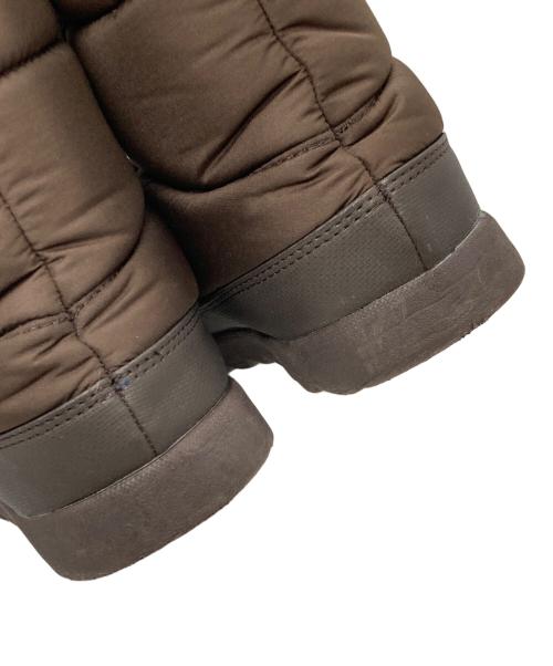 THE NORTH FACE（ザ ノース フェイス）THE NORTH FACE (ザ ノース フェイス) W Nuptse Bootie WP III/ウィメンズ ヌプシ ブーティ ウォータープルーフ スリー ブラウン サイズ:25の古着・服飾アイテム