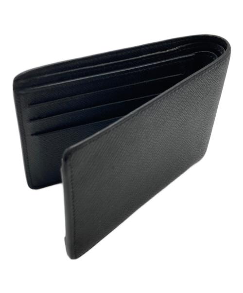 LOUIS VUITTON（ルイ ヴィトン）LOUIS VUITTON (ルイ ヴィトン) タイガ ポルトフォイユ ミュルティプル 2つ折り財布 ブラックの古着・服飾アイテム