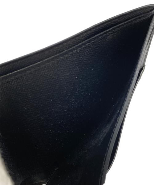 LOUIS VUITTON（ルイ ヴィトン）LOUIS VUITTON (ルイ ヴィトン) タイガ ポルトフォイユ ミュルティプル 2つ折り財布 ブラックの古着・服飾アイテム