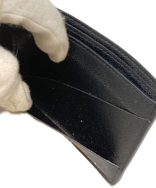 LOUIS VUITTON（ルイ ヴィトン）LOUIS VUITTON (ルイ ヴィトン) タイガ ポルトフォイユ ミュルティプル 2つ折り財布 ブラックの古着・服飾アイテム