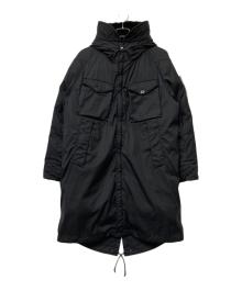 STONE ISLAND（ストーンアイランド）の古着「20FW STRETCH WOOL NYLON-TC DOWN GHOST PIECE/ストレッチ ウール ナイロン ティーシー ダウン ゴースト ピース」｜ブラック