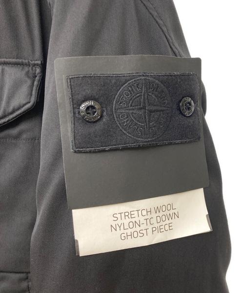STONE ISLAND（ストーンアイランド）STONE ISLAND (ストーンアイランド) 20FW STRETCH WOOL NYLON-TC DOWN GHOST PIECE/ストレッチ ウール ナイロン ティーシー ダウン ゴースト ピース ブラック サイズ:Sの古着・服飾アイテム