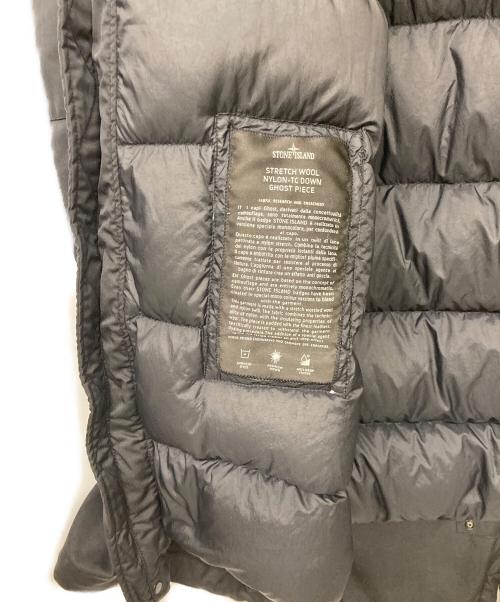 STONE ISLAND（ストーンアイランド）STONE ISLAND (ストーンアイランド) 20FW STRETCH WOOL NYLON-TC DOWN GHOST PIECE/ストレッチ ウール ナイロン ティーシー ダウン ゴースト ピース ブラック サイズ:Sの古着・服飾アイテム
