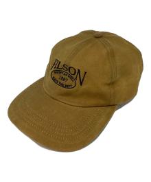 FILSON（フィルソン）の古着「オイルドコットン USA製 キャップ」｜キャメル
