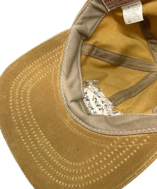 FILSON（フィルソン）FILSON (フィルソン) オイルドコットン USA製 キャップ キャメル サイズ:FREEの古着・服飾アイテム