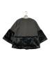 yuka koshino (ユカコシノ) ノーカラージャケット グレー×ブラック サイズ:SIZES 未使用品：5000円