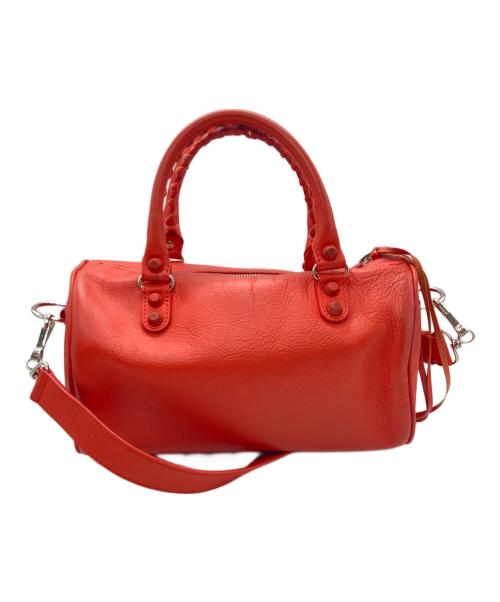BALENCIAGA（バレンシアガ）BALENCIAGA (バレンシアガ) Classic Mini City Bagクラシック ミニ シティ バッグ レッドの古着・服飾アイテム
