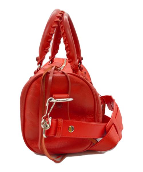 BALENCIAGA（バレンシアガ）BALENCIAGA (バレンシアガ) Classic Mini City Bagクラシック ミニ シティ バッグ レッドの古着・服飾アイテム