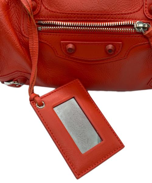 BALENCIAGA（バレンシアガ）BALENCIAGA (バレンシアガ) Classic Mini City Bagクラシック ミニ シティ バッグ レッドの古着・服飾アイテム