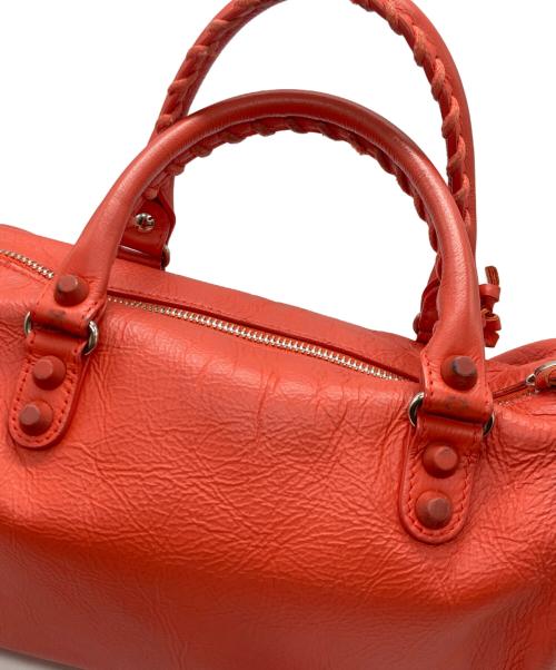 BALENCIAGA（バレンシアガ）BALENCIAGA (バレンシアガ) Classic Mini City Bagクラシック ミニ シティ バッグ レッドの古着・服飾アイテム