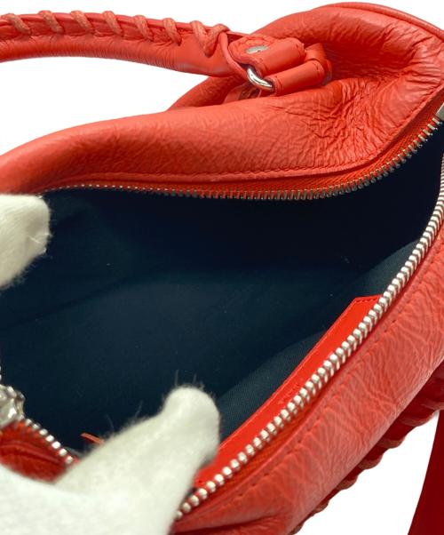 BALENCIAGA（バレンシアガ）BALENCIAGA (バレンシアガ) Classic Mini City Bagクラシック ミニ シティ バッグ レッドの古着・服飾アイテム