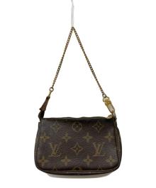 LOUIS VUITTON（ルイ ヴィトン）の古着「モノグラム ミニ・ポシェット・アクセソワール」｜ブラウン