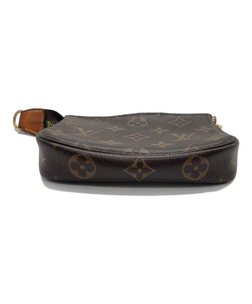 LOUIS VUITTON（ルイ ヴィトン）LOUIS VUITTON (ルイ ヴィトン) モノグラム ミニ・ポシェット・アクセソワール ブラウンの古着・服飾アイテム