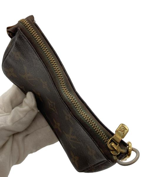 LOUIS VUITTON（ルイ ヴィトン）LOUIS VUITTON (ルイ ヴィトン) モノグラム ミニ・ポシェット・アクセソワール ブラウンの古着・服飾アイテム