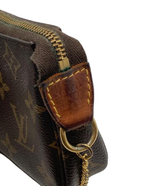 LOUIS VUITTON（ルイ ヴィトン）LOUIS VUITTON (ルイ ヴィトン) モノグラム ミニ・ポシェット・アクセソワール ブラウンの古着・服飾アイテム