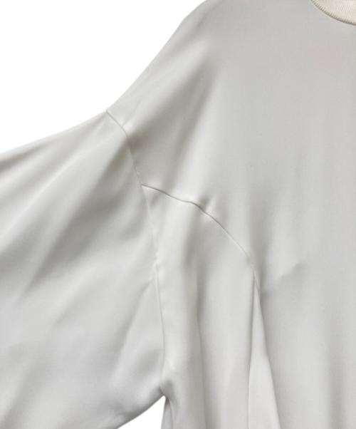 ENFOLD（エンフォルド）ENFOLD (エンフォルド) SEAM PULLOVERシーム プルオーバー ホワイト サイズ:SIZEMの古着・服飾アイテム