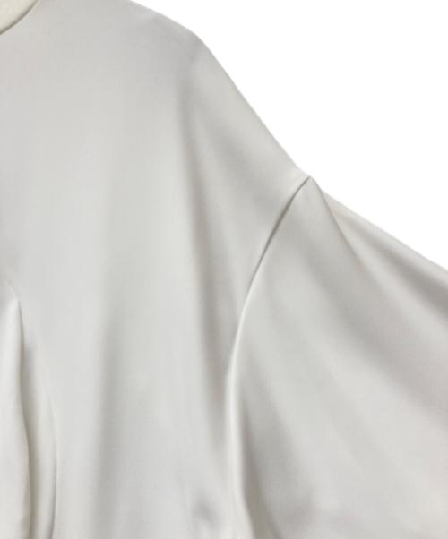ENFOLD（エンフォルド）ENFOLD (エンフォルド) SEAM PULLOVERシーム プルオーバー ホワイト サイズ:SIZEMの古着・服飾アイテム
