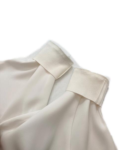 ENFOLD（エンフォルド）ENFOLD (エンフォルド) SEAM PULLOVERシーム プルオーバー ホワイト サイズ:SIZEMの古着・服飾アイテム