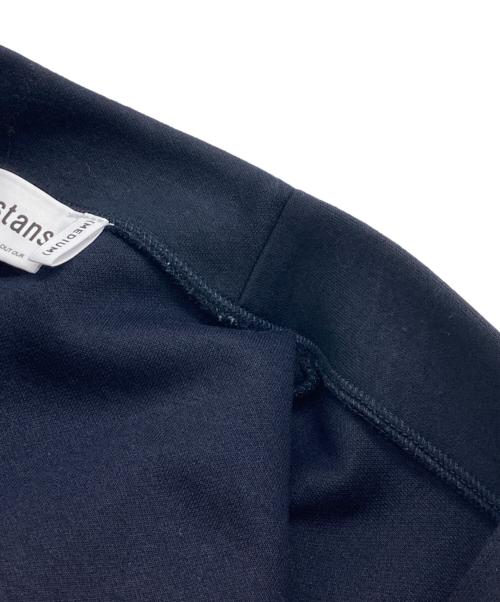 nagonstans（ナゴンスタンス）nagonstans (ナゴンスタンス) 24SS curve drape cardigan24エスエス カーブ ドレープ カーディガン ネイビー サイズ:SIZEMの古着・服飾アイテム