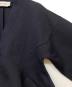 中古・古着 nagonstans (ナゴンスタンス) 24SS curve drape cardigan24エスエス カーブ ドレープ カーディガン ネイビー サイズ:SIZEM：14000円