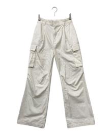gajess（ガジェス）の古着「25SS Claire Cargo Pants/クレアカーゴパンツ」｜ホワイト