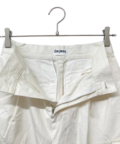 gajess（ガジェス）Gajess (ガジェス) 25SS Claire Cargo Pants/クレアカーゴパンツ ホワイト サイズ:Sの古着・服飾アイテム