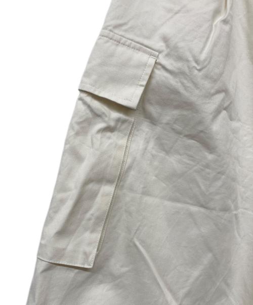 gajess（ガジェス）Gajess (ガジェス) 25SS Claire Cargo Pants/クレアカーゴパンツ ホワイト サイズ:Sの古着・服飾アイテム
