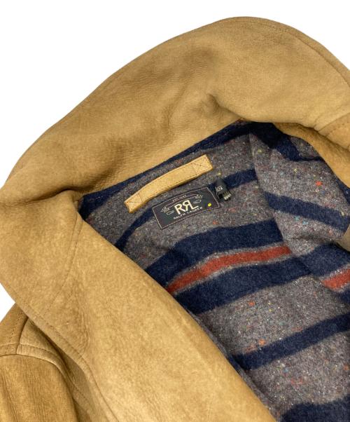 RRL（ダブルアールエル）RRL (ダブルアールエル) WALKER DEERSKIN JACKET ベージュ サイズ:Sの古着・服飾アイテム