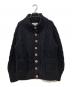 INVERALLAN（インバーアラン）の古着「3Aアランニットカーディガン」｜ブラック