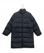 mont-bellモンベル）の古着「リバーシブルロングダウンコート」｜ブラック