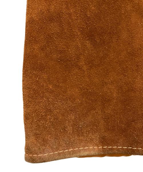 USED（ユーズド）USED (ユーズド) ヴィンテージレザージャケット ブラウン サイズ:38の古着・服飾アイテム