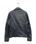 JACKROSE (ジャックローズ) ダブルライダースジャケット ネイビー サイズ:M：10000円