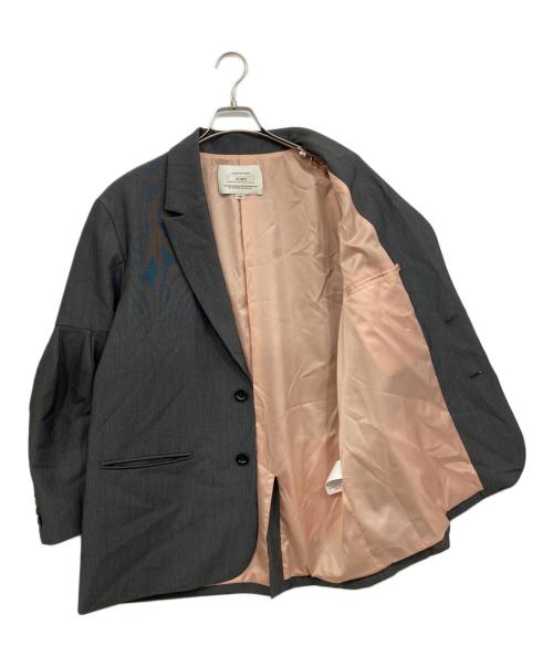 Ameri（アメリ）Ameri (アメリ) DIMENSIONAL SLEEVE JACKET グレー サイズ:Sの古着・服飾アイテム