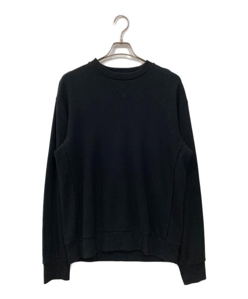 FACTOTUM（ファクトタム）FACTOTUM (ファクトタム) カシミヤタッチ加工スウェット ブラック サイズ:48の古着・服飾アイテム