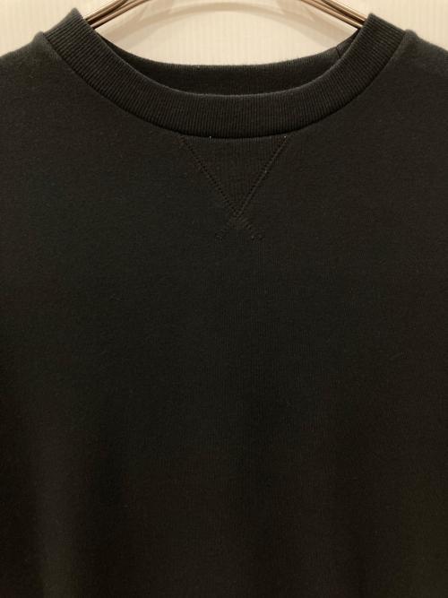 FACTOTUM（ファクトタム）FACTOTUM (ファクトタム) カシミヤタッチ加工スウェット ブラック サイズ:48の古着・服飾アイテム
