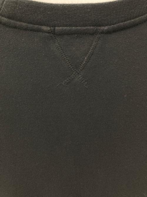 FACTOTUM（ファクトタム）FACTOTUM (ファクトタム) カシミヤタッチ加工スウェット ブラック サイズ:48の古着・服飾アイテム