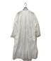 ichi (イチ) リネンコットンギャザーシャツワンピース ホワイト サイズ:Free：5000円
