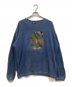 OLD STUSSYオールドステューシー）の古着「刺繍スウェット」｜ネイビー