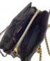 中古・古着 PRADA (プラダ) チェーンショルダーバッグ ブラック：55000円