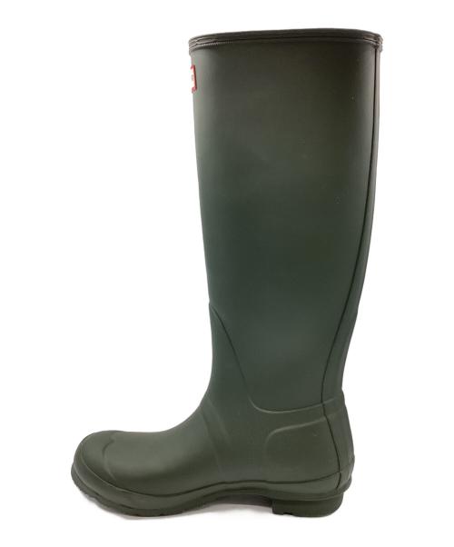 HUNTER（ハンター）HUNTER (ハンター) レインブーツ グリーン サイズ:UK5の古着・服飾アイテム