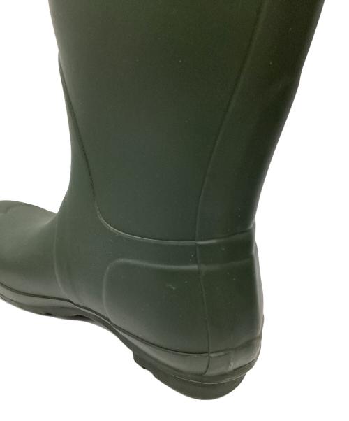 HUNTER（ハンター）HUNTER (ハンター) レインブーツ グリーン サイズ:UK5の古着・服飾アイテム