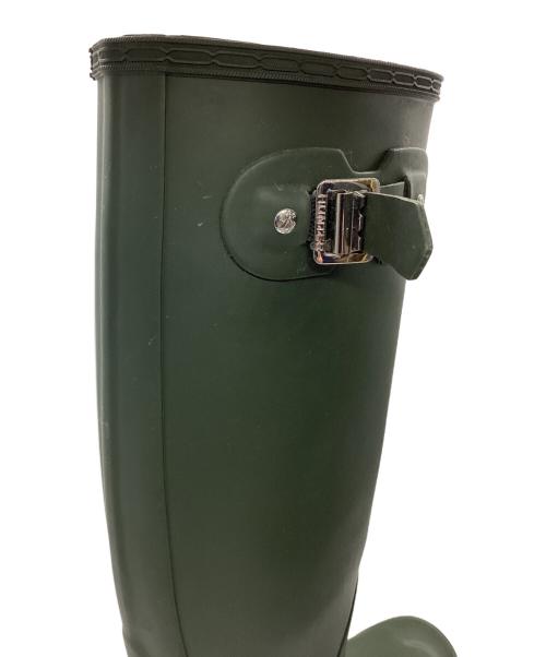 HUNTER（ハンター）HUNTER (ハンター) レインブーツ グリーン サイズ:UK5の古着・服飾アイテム