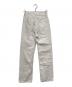 AURALEE (オーラリー) デニムパンツ アイボリー サイズ:25：11000円