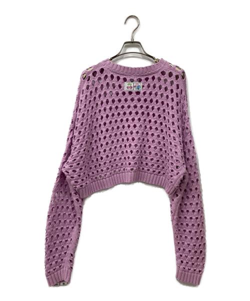 Aape BY A BATHING APE（エーエイプ バイ アベイシングエイプ）AAPE BY A BATHING APE (エーエイプ バイ アベイシングエイプ) クロップド セーター ピンク サイズ:XSの古着・服飾アイテム
