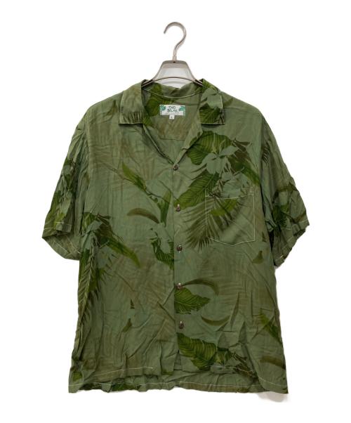 TWO PALMS（トゥーパームス）TWO PALMS (トゥーパームス) アロハシャツ カーキ サイズ:Lの古着・服飾アイテム